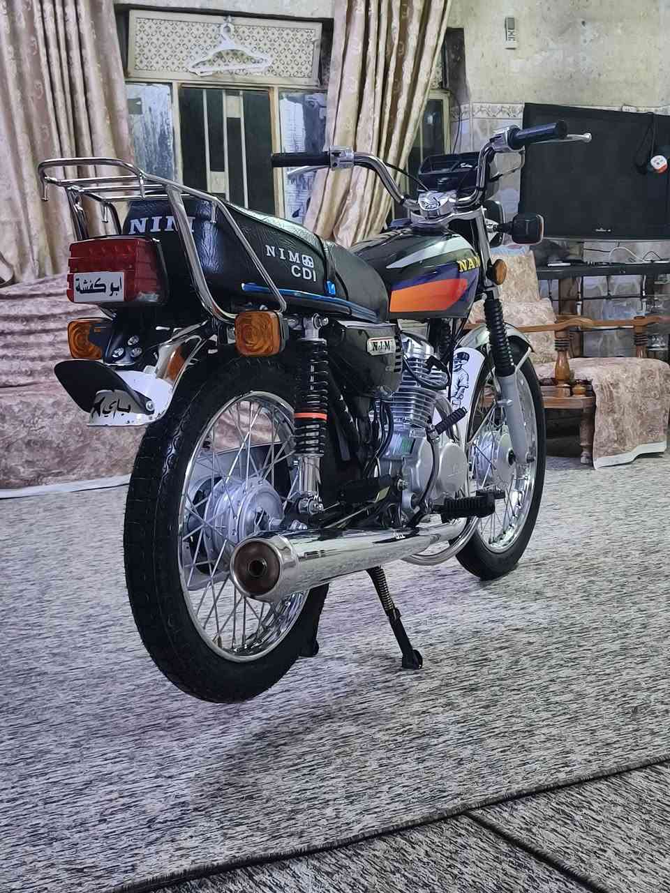 سلام عليكم ورحمة الله
نامه 26زيرو صار سبوع من طلعته 
الدراجه كفاله عامه الصور تحجي
السعر700وبيها مجال 
مكاني بابل المسيب سده الهنديه 
للستفسار ***********
