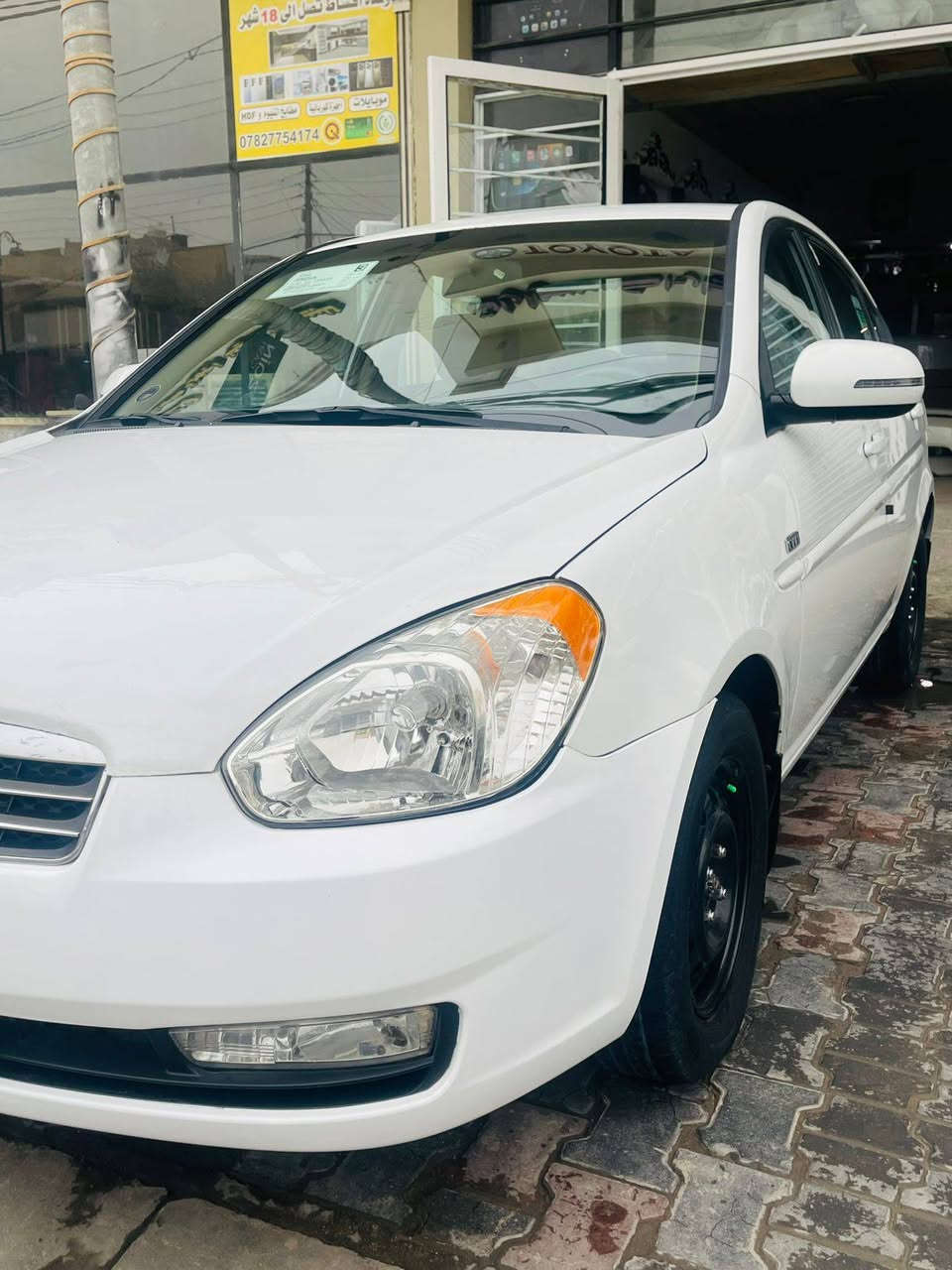 اكسنت للبيع موديل 11 سياره جديده مكينه 1600 رقم اربيل ألماني تريد وكله اجبلك تحويل يحول سياره مكفوله عده باب السائق مرخايه لبراغي مالتها *********** 
ملاحظه غير متواجد عل فيس
