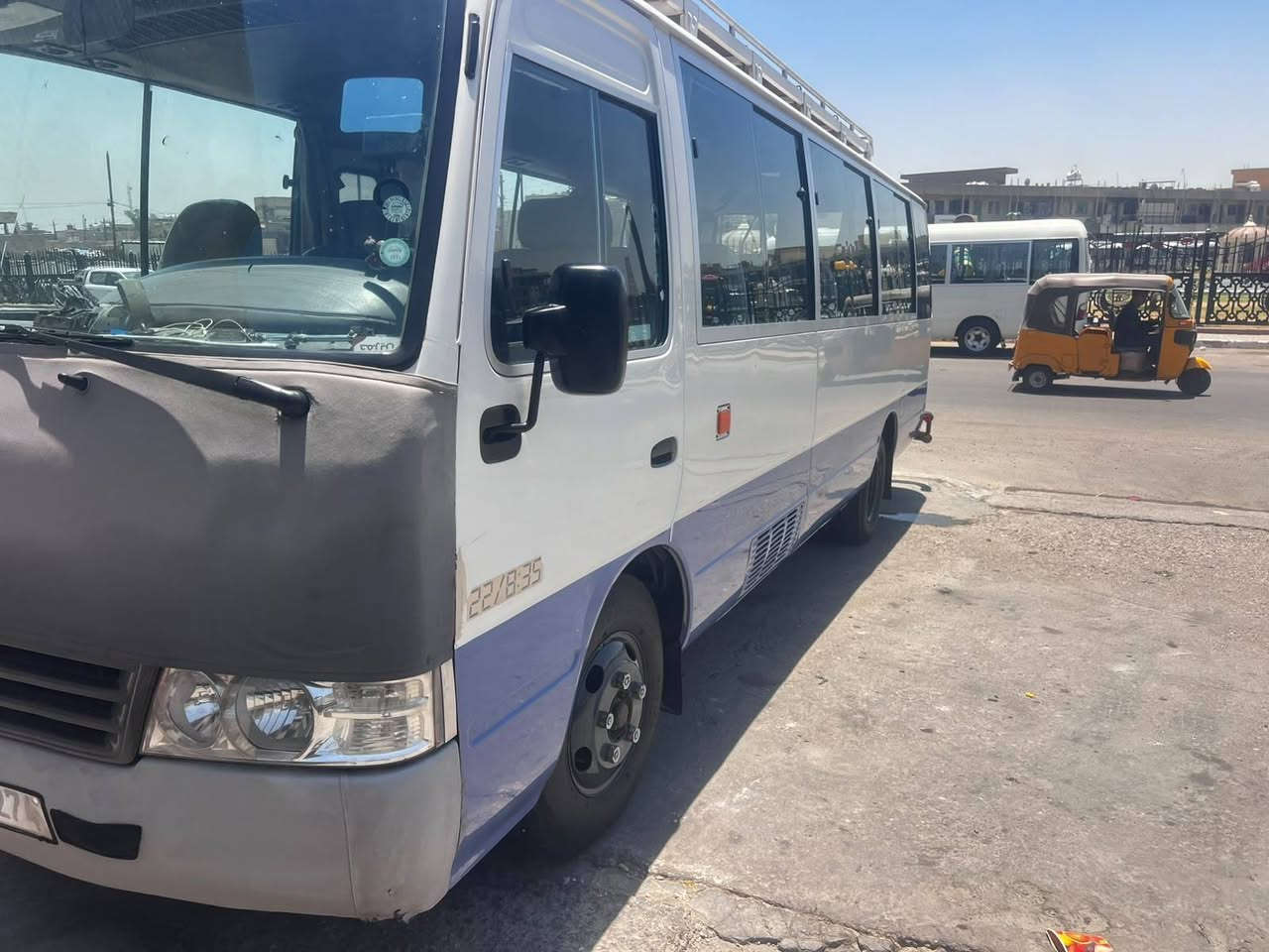كوستر موديل ٢٠١٢  سياره جاهزه مكينه كير اكسل مكفولات كسن ستاركس مصومه غاز سياره جاهزه مكان سياره بغداد سعر / ٢٥٥ $ ***********
