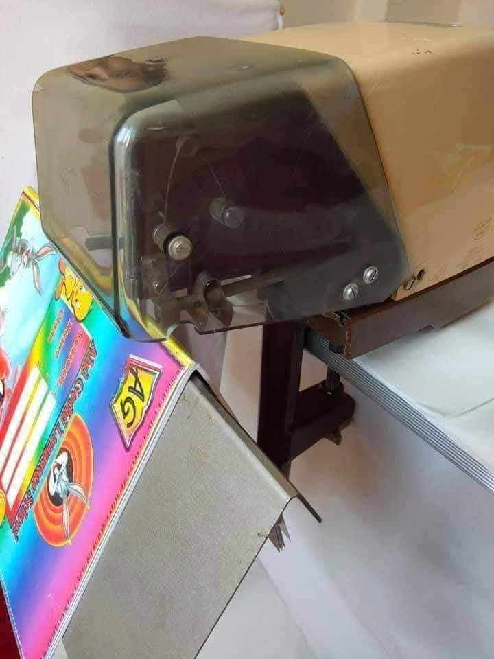 RAPID 101
دباسة كهرباء صناعة سويدي
الدباسة تعمل للدفاتر
وحصان للكراسات والكتب المدرسية الصغيرة
قدرة الدباسة 50 ورقة 70 جرام 
تليفون/ 00201003171084


**إذا كنت صاحب هذا الإعلان وتريد حذفه لأي سبب، رجاءا أرسل رسالة إلى الدعم الفني**