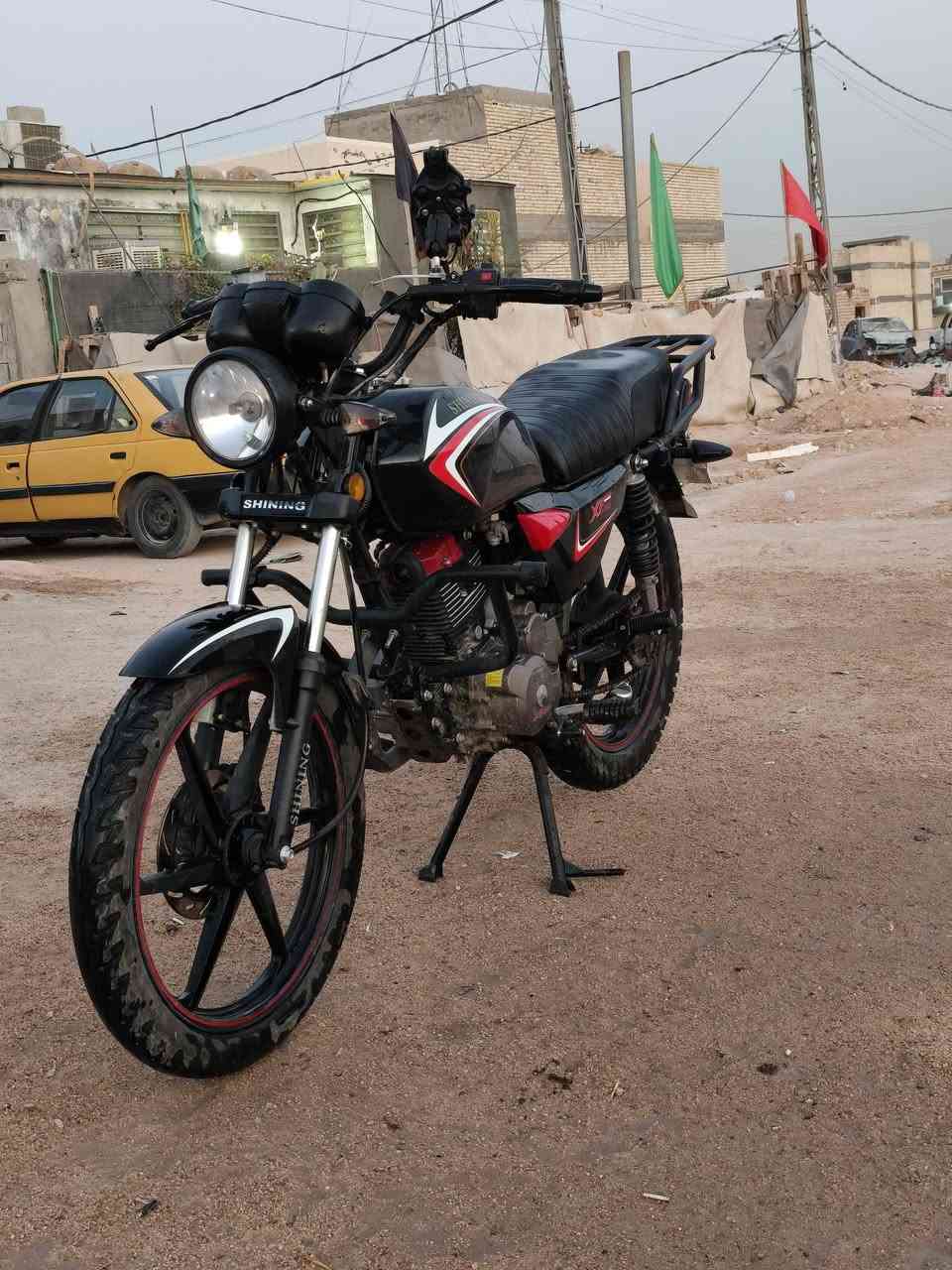 سلام عليكم دراجه شاينك  كفاله عامه اروق أصولي وكيل علي عنجور مستعجل لبيع مكان نجف موديل 2023 طالعه 2026  السعر مليون 400 وبيها مجال جديده الدراجا استفسار ***********
