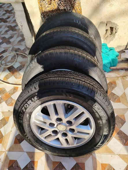 تخم ويل للبيع 16ابو الحساس دبلو وبيهه تخم تاير جديد شرط للبيع سعر 550مكان ناصريه لدوايه ***********
