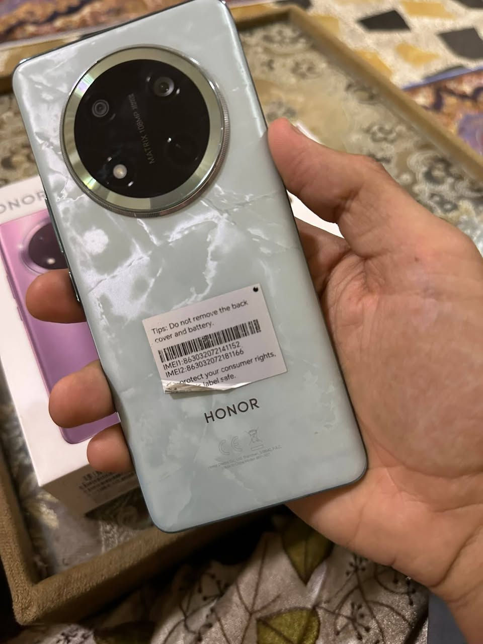 سلام عليكم هونر اكس 9 c جهاز نضيف شخط مابيه ذاكره 256 بطارية ٦٦٠٠ جهاز لا مفتوح ولا مصلح شرط الفحص للبيع ومراوس سعره 240 وبيه مجال مكاني ناصريه


**إذا كنت صاحب هذا الإعلان وتريد حذفه لأي سبب، رجاءا أرسل رسالة إلى الدعم الفني**