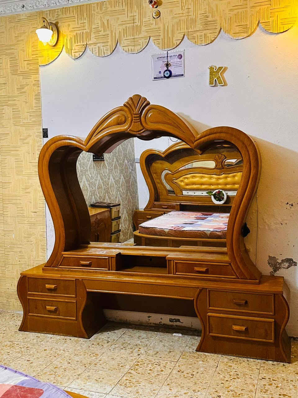 سلام عليكم للبيع غرفه اخشاب تسكام صاج عراقي من أرقى الصاج جديده استعمال قليل
للإستفسار  ***********
عنواني ميسان حي المعلمين القديم
