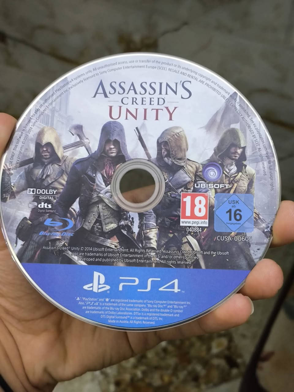 قرص ASSASSIN'S CREED مستعمل قليل  قرص جديد سعر14 مكاني ميسان حي الجامعي التواصل خاص


**إذا كنت صاحب هذا الإعلان وتريد حذفه لأي سبب، رجاءا أرسل رسالة إلى الدعم الفني**