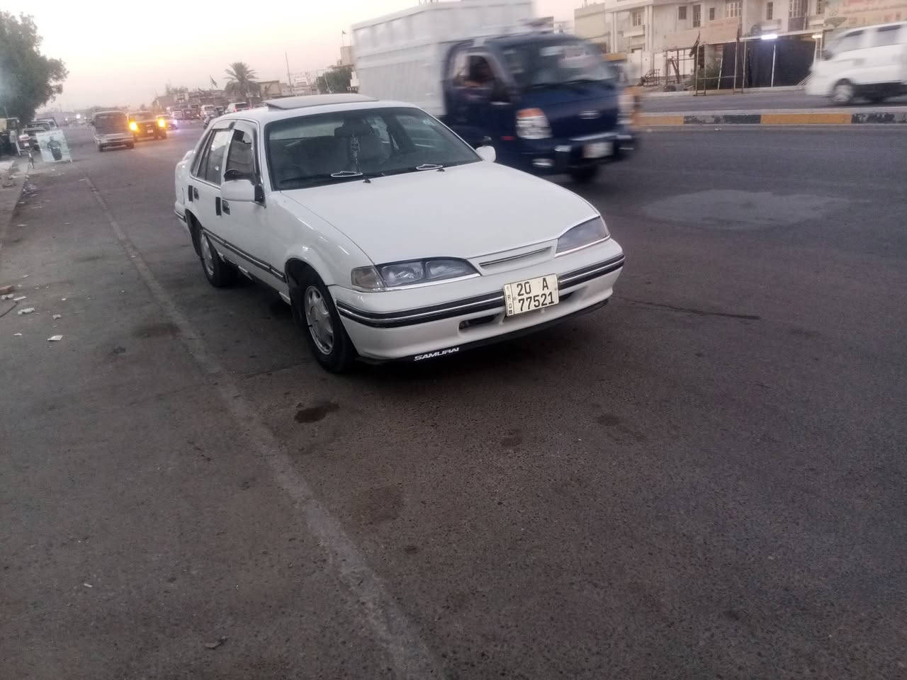 سلام عليكم للبيع موديل 94تحويل مباشر باسمنه سياره جاهزه  مال جناي عدا التبريد مصبوغه حزام جماليه السعر 33 العنوان بغداد المشتل ***********
