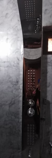 شاور بنل • فضي • شبه جديد