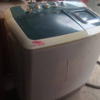 غسالة شغالة • سخان ١٢٠لتر نقص هيتر • سعدية الشط