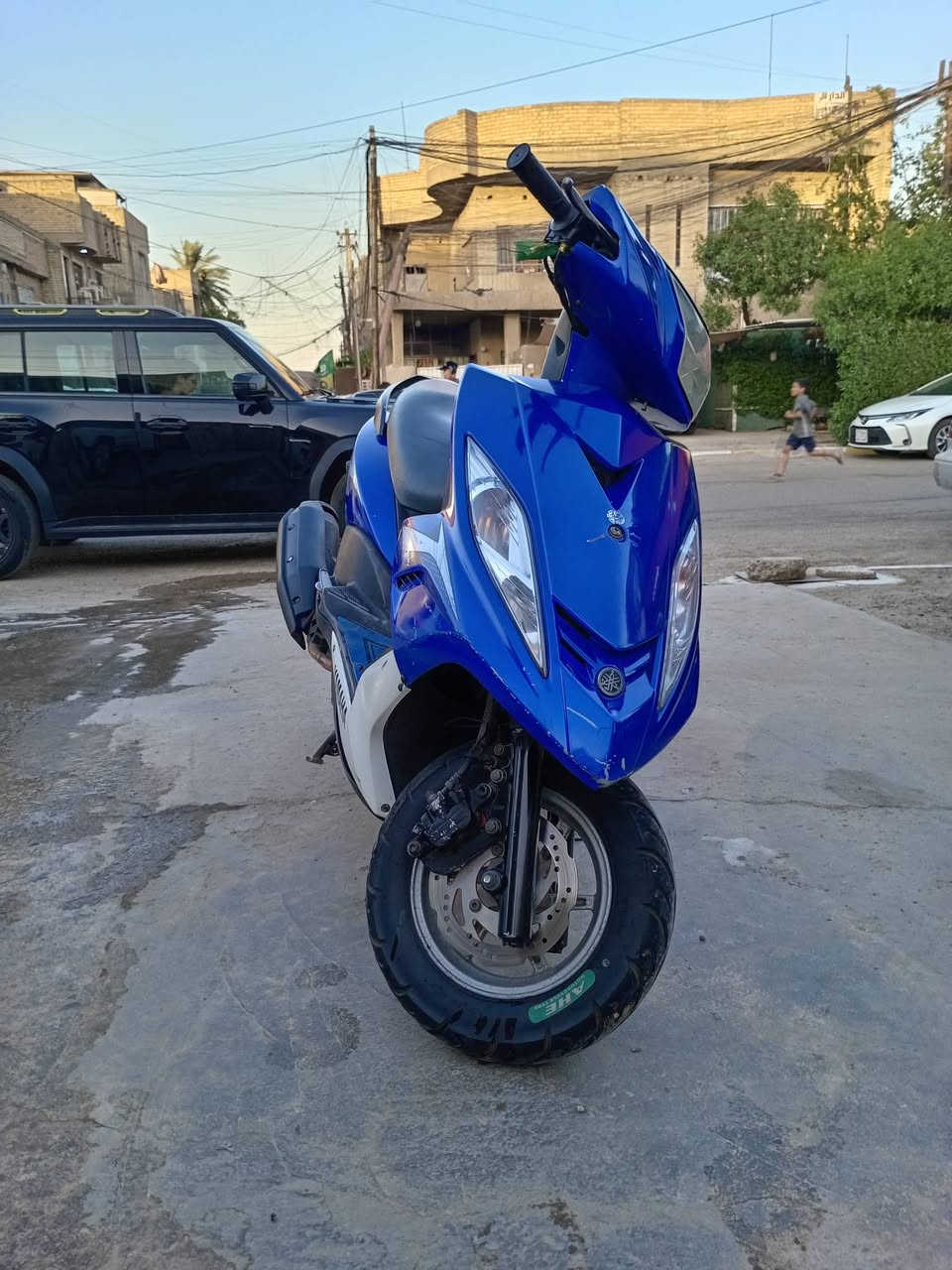السلام عليكم جيتي ار للبيع دراجه مكفوله نكره سلف بكل وقت مكينه ممفتوحه كهربائيات شغاله جديده دراجه سعر 950 مكاني بغداد ***********
