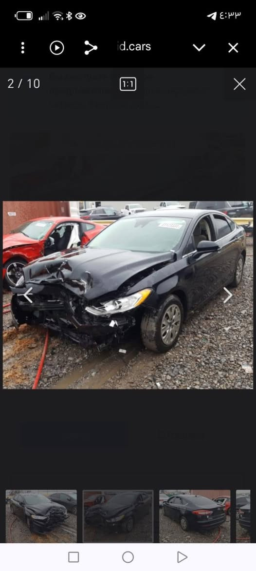 سلام عليكم للبيع فورد فيوجن موديل 19 رقم بغداد تبريد تدفئه تخم تاير محرك وكير كفاله محرك ٢٥٠٠ مرغوب تنفس طبيعي حادث امريكيه موضح بنيد وجاملغ بدون شواصي وبيها هنا بالعراق رشات صبغ بالصفحه اليمنه هم بدون دواخل السعر١٠٠ واذا مراوس هم يرهم مكان السياره فلوجه ***********
