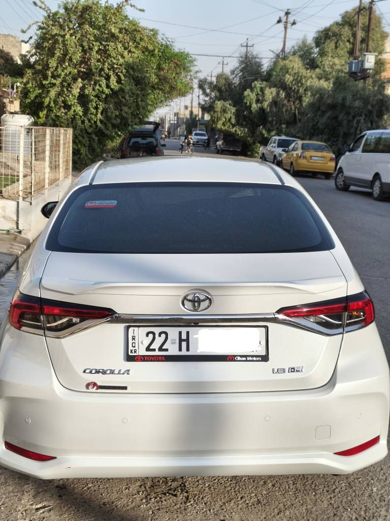 السلام عليكم 
كورلا م 2024 
ماشيه 16 الف
فول GLI 
مكينه 1800
شركه جيهان بعدها ضمان الصيانه 
200 وبيها مجااال 
*********** موصل, نينوى
