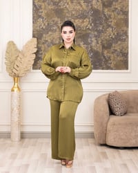 سوت نسائي • اكابري حرير • مقاسات XL-3X