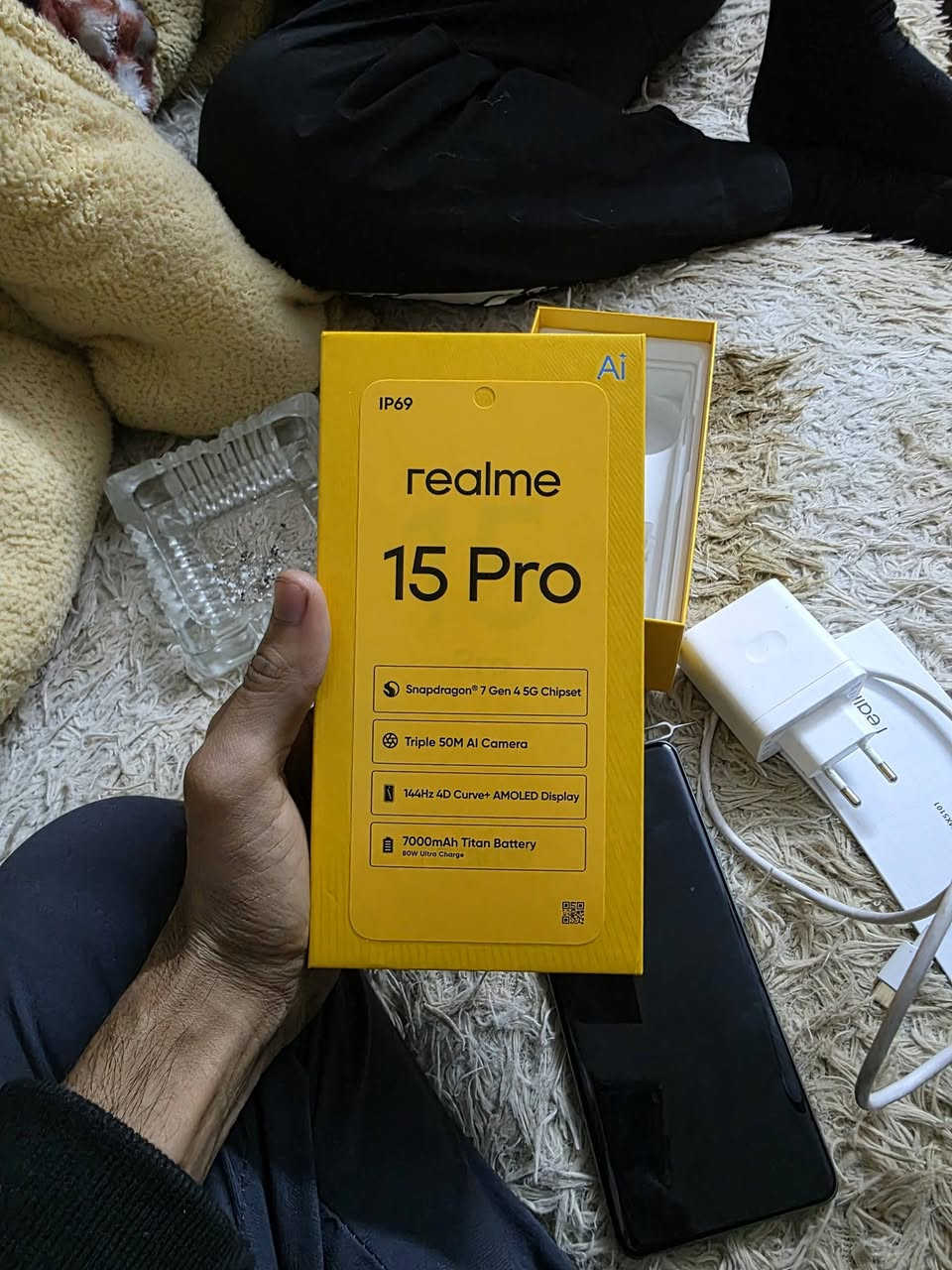 السلام عليكم
ريلمي 15 برو 5G
ذاكرة 512
بطارية 7000 
شاحنتة 80w
للبيع السعر 500
مكاني بغداد الزعفرانية


**إذا كنت صاحب هذا الإعلان وتريد حذفه لأي سبب، رجاءا أرسل رسالة إلى الدعم الفني**