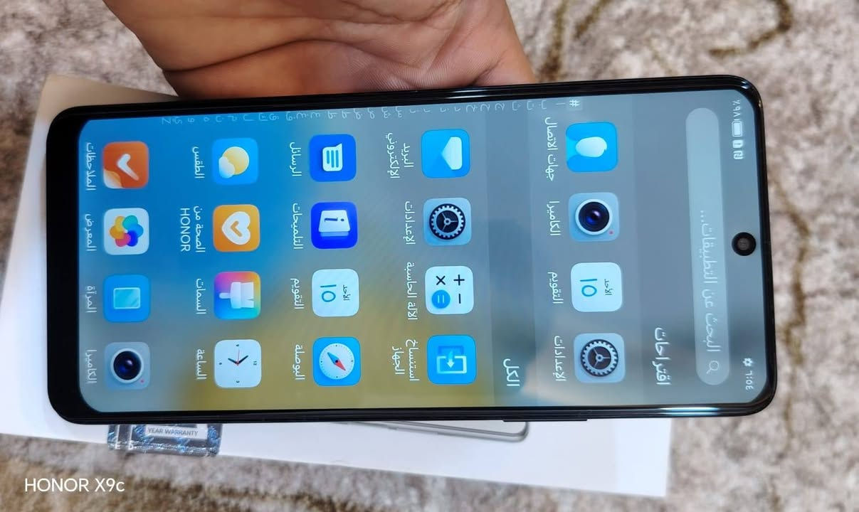 هونر x9 اصلي
ذاكرة 128 عشوائية 12
لون اسود
بعدة بلاسق الشركة
كارتون وشاحنة وحافظة الشركة مع حافظة هدية
مبدل بلازمة اصلية 
السعر 125
مع هدية ايربود نوعية زينة
***********
