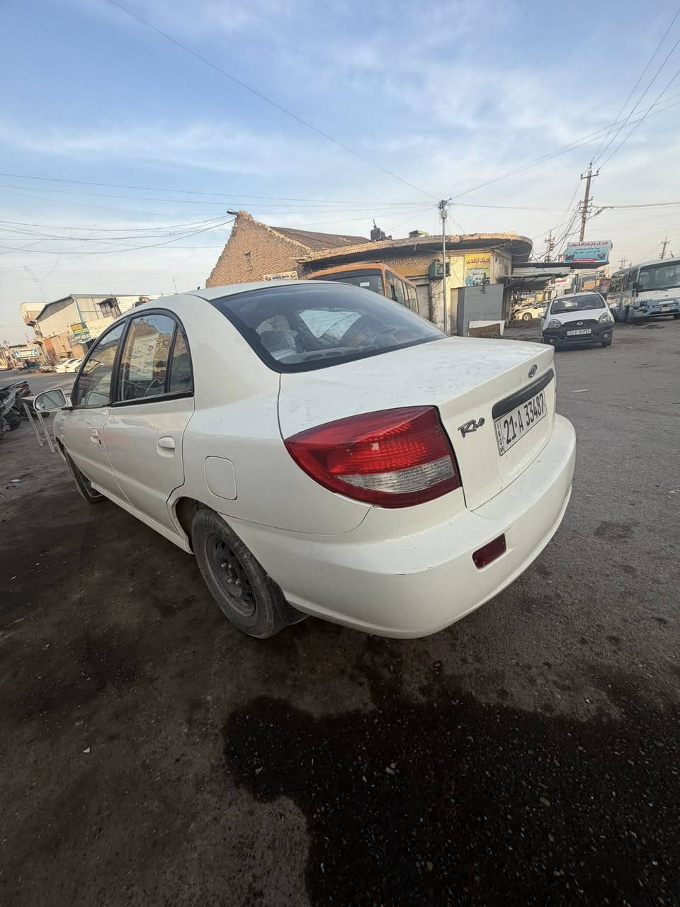 ريو ٢٠٠٧ سليمانية رقم دولي سنوية و هزة كله جديد قبل شهر مجدد بسمنة مصبوغة للجمالية بدون حادث جاهزة مابيهة نقص كير عادي جام كهرباء شاشة السعر ٥٤ و بيهة مجال للشراي مكاني بغداد و هذا رقمي *********** غير متواجد ع الفيس
