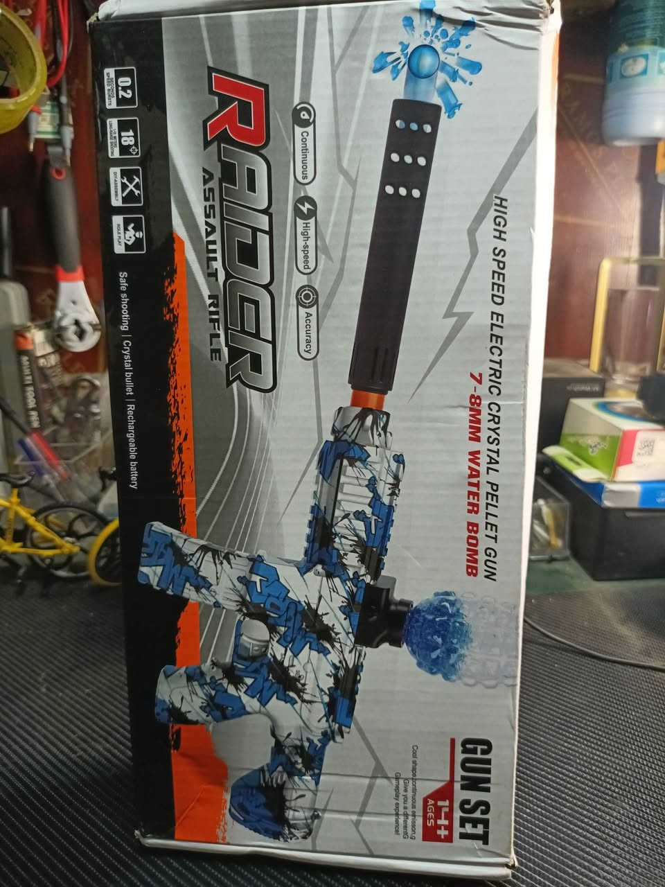 لعبة اطفال شحن مال بالة اصلي بكافة ملحقاتها متوفر تقريبا 20 قطعة بثلاث اشكال الي تفيدة يدخل خاص متوفر توصيل داخل بغداد فقط


**إذا كنت صاحب هذا الإعلان وتريد حذفه لأي سبب، رجاءا أرسل رسالة إلى الدعم الفني**