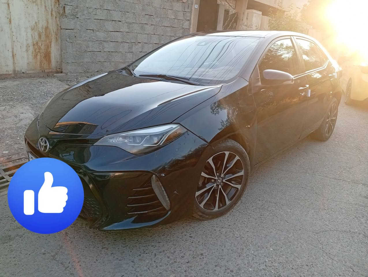 كورلا موديل 17 ظررها قطعتين ونص ماشي 148 محرك كير ما مفتوحات بشرط سعر 115قفل  مكاني كركوك ***********
