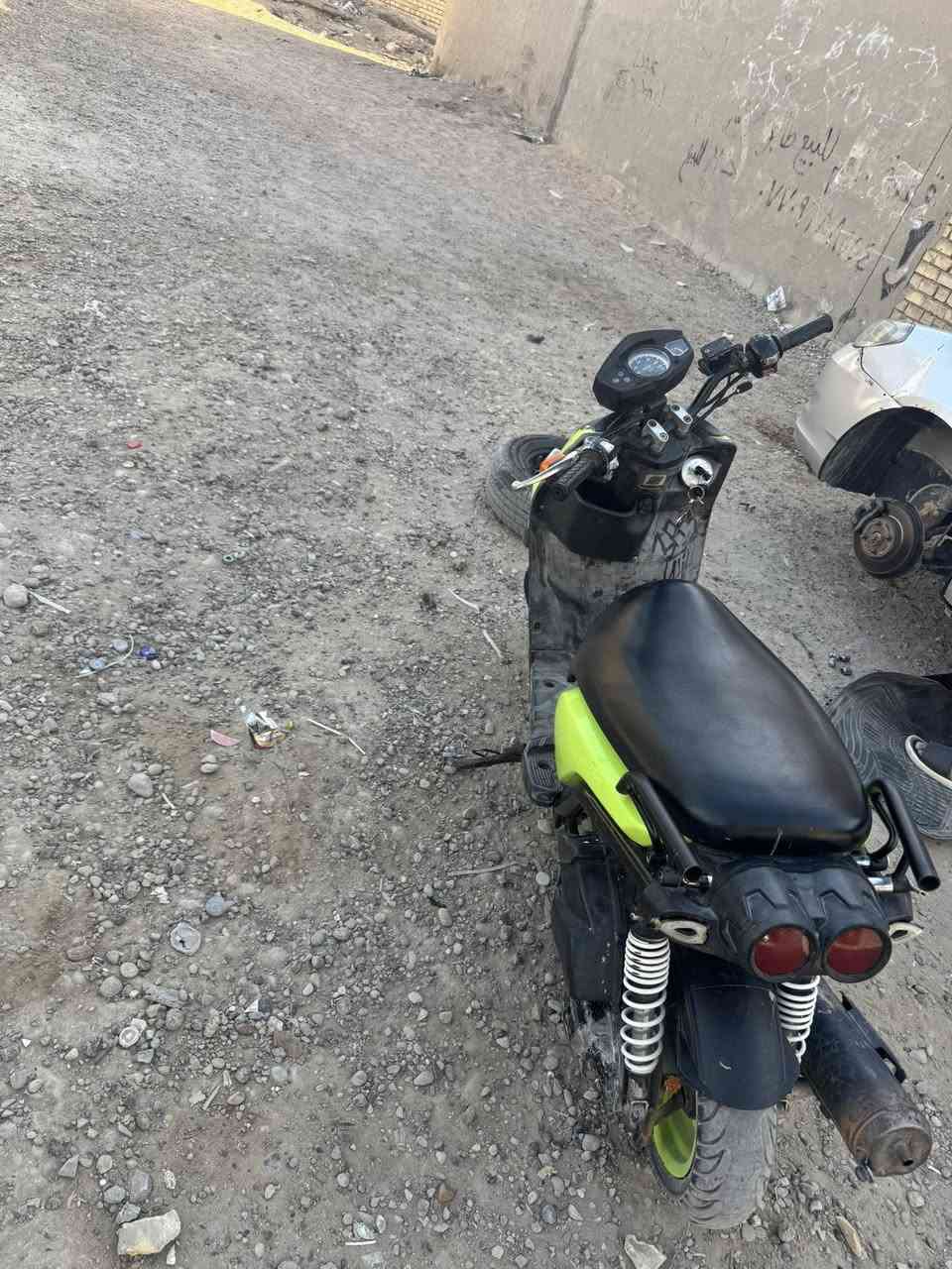 سلام عليكم
سكنس جبلي بومه  كابريتر مكينه بلاديه ناعمه 
شغاله  نكره سلف بكل وقت 
شعله معدل تخبل مبيها نقص ڪُݪشي كهربائيات كلها شغاله دراجه نضيفه 
سعر 550 وبيها مجال للشراي مكاني بغداد زعفرانيه ***********
