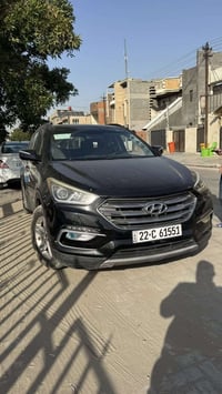 سنتافي 2018 لمتد فول مواصفات 4 كامرات لون اسود رقم اربيل ماشيه 72 الف ...