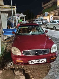 سيارة ليغانزا موديل 98 السيارة باسمي و كل شي بيها شغال و نظيف بدون تبر...