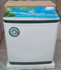 غسالة ناشينال • حوضين • 18 كيلو