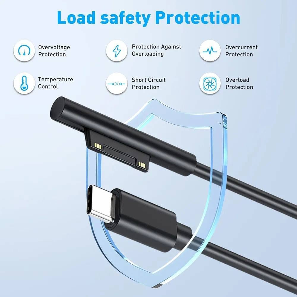 واير شحن  سريع بي دي 65 واط، سطح مغناطيسي USB-C 15 فولت 3 امبير، شحن نوع C للابتوب سور فيس 3/2/1، مايكروسوفت برو 7/6/5/4، جو، سور فيس بوك


**إذا كنت صاحب هذا الإعلان وتريد حذفه لأي سبب، رجاءا أرسل رسالة إلى الدعم الفني**