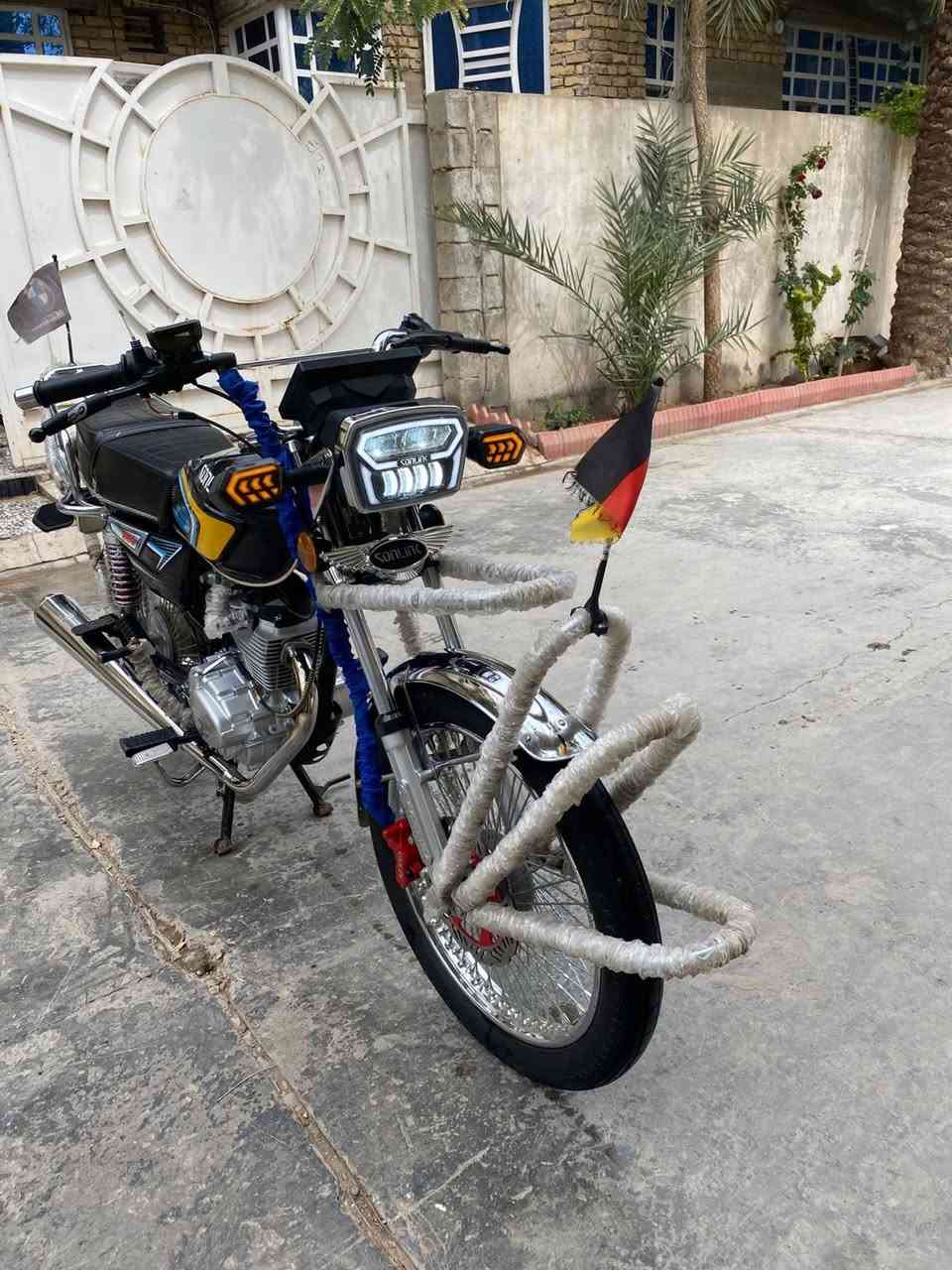 يالله سلام عليكم دراجة تايكر ٢٠٢٥ دراجة كفالة عامة عدى دشبول طافي و يتصلح دراجة حلوة و جديدة مجنبزة كامل فول مكان ديالى بعقوبة اتصال ***********
