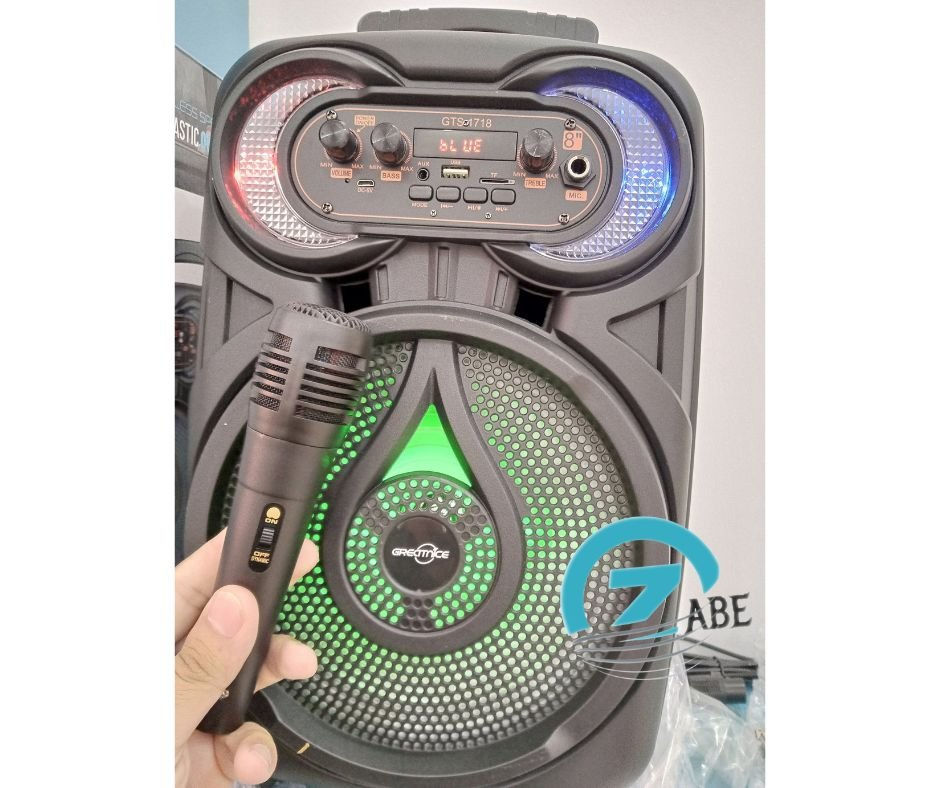 #zabe_show
✔سپیکەر گەورە 8inch 
تایبەت مەندیەکانی :-
✅ڕادیۆ 
✅لید
✅میمۆری بچوک و usb
✅بلوتوس 
✅ئۆکس AUX شوێن مایك
✅مکەبەرە 8 ئینج 
✅سەوتی بەرز و خۆش
✅پاتری 1500mha
✅مایکی لەگەڵە 
✅دەسکی هەڵگرتن و شوێن دانان بۆ ستاندی بەرز 
✔ داوابکە بۆت بگەیەنین 
گەیاندن هەیە بۆ هەمووکوردستان و عێراق السليمانية, العراق


**إذا كنت صاحب هذا الإعلان وتريد حذفه لأي سبب، رجاءا أرسل رسالة إلى الدعم الفني**