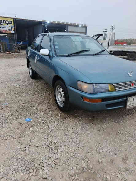 البيع كورلا 1994 مكفوله كفاله من ضربه وكص ونغل وعيب شرعي رقم بصره تحويل محرك وكير حاويه مشط جديد تخم تاير كرهبيات كله شغاله دواخل جديده محرك 1800 سعر 48 شراي يتصل ***********
