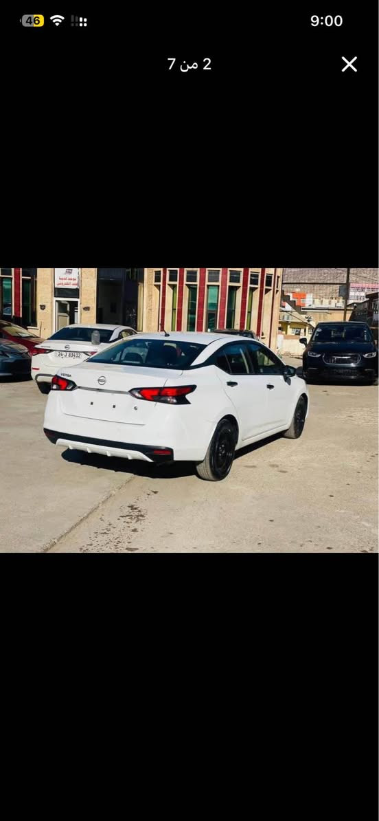 نيسان فيرسه 
موديل 2024 
مواصفات S
شاشه
كاميره 
رادارامامي 
مرايا رادار 
حساس خلفي 
بريك بصمه
تحديد سرعه 
مسار طريق 
مانع تزلق 
صبخ ثلاث 3 قطع امامي 
ارباك بس سكان طاك راجع سستم شركه 
سعر 105 ورقه مجال 
عنوان عقره هاتف واتصاب 
*********** أربيل, العراق
