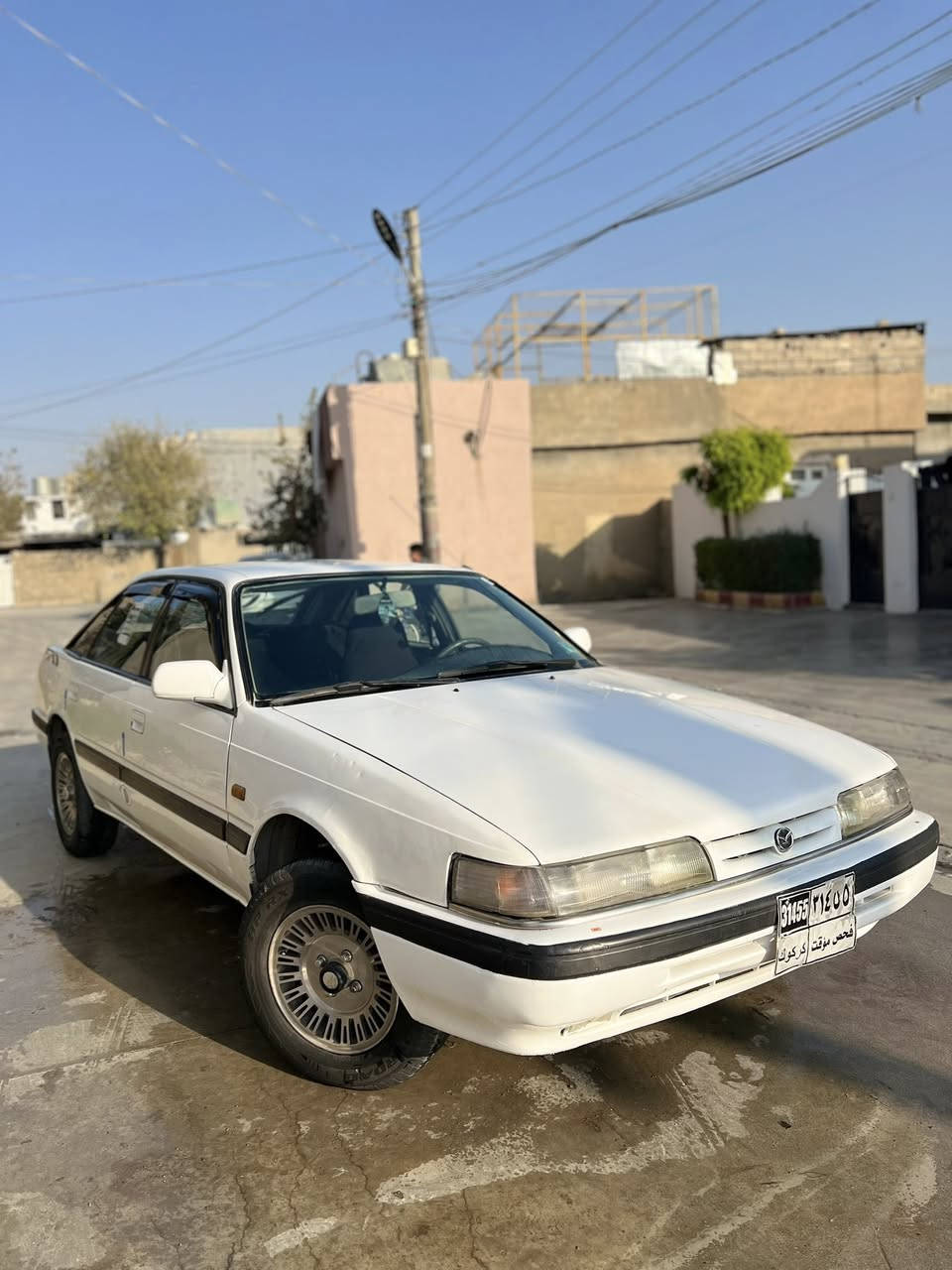 مازدا 626 1990 ئاڕم پلاستیک سلێمانی  مەکینە هەشت و بەخ
چوارجام کارەبا قفڵ مەرکەزی  گێڕو مەکینە و توندو تۆڵی بەشەرت  پەڵە پەڵە سبوخی هەیە 
شوێن چوارقوڕنە نرخی 34گەڵا
***********
