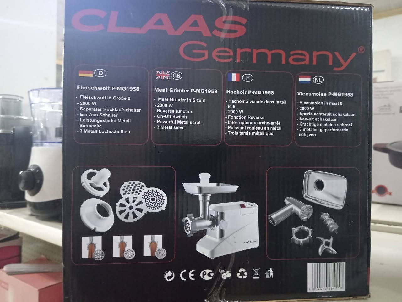 متوفر مكينه مثرامه ماركه اصليه كلاس جيرمني ٢٠٠٠ واط دشالي حديد للاستفسار خاص اخوان


**إذا كنت صاحب هذا الإعلان وتريد حذفه لأي سبب، رجاءا أرسل رسالة إلى الدعم الفني**