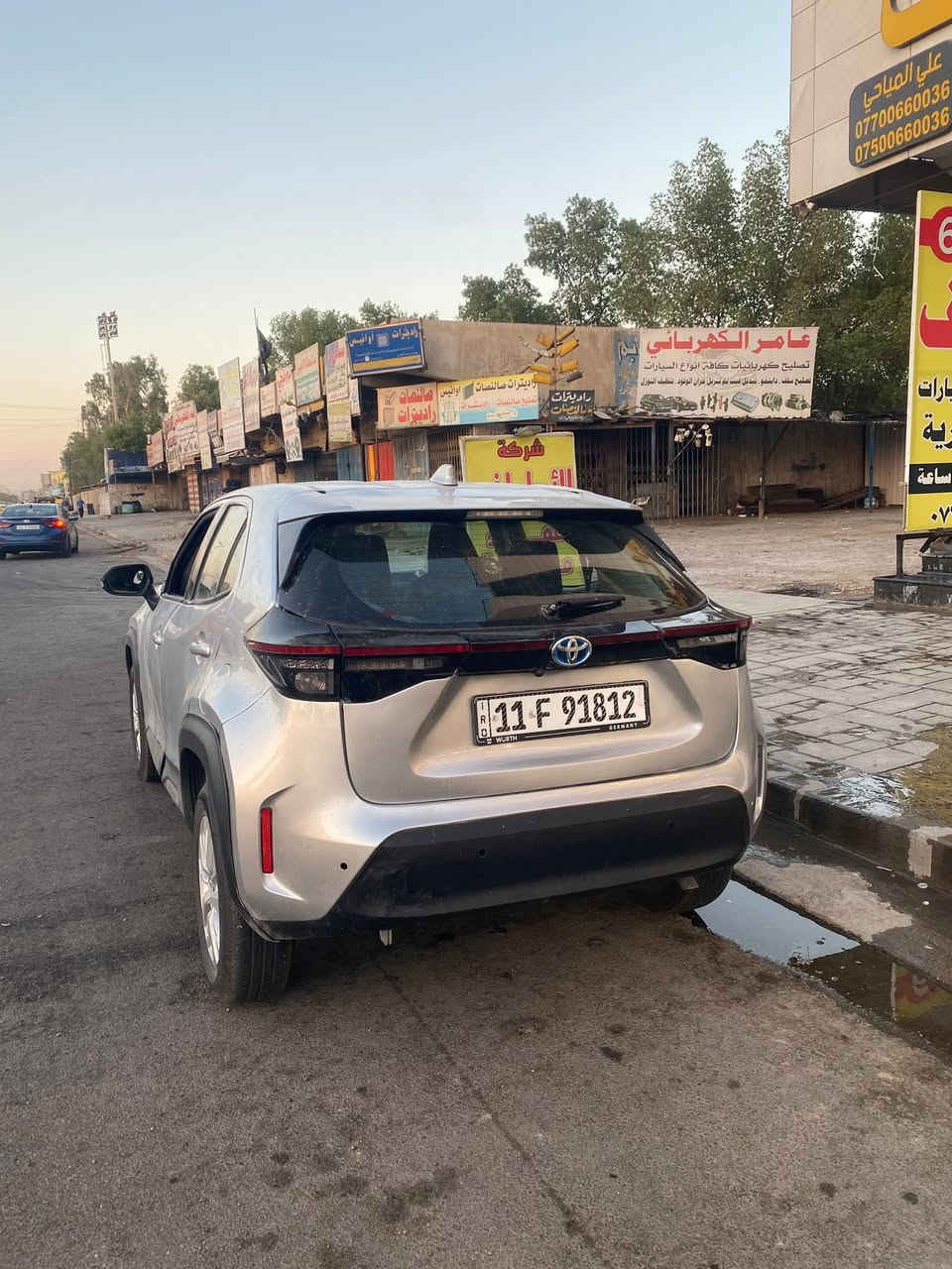 تيوتا يارس كروز هايبرد موديل ٢٠٢٤ صبغ عام اثر شخوط ماشيه ٨ الاف زيرو للمراوس حسب القناعه رقمي ***********
