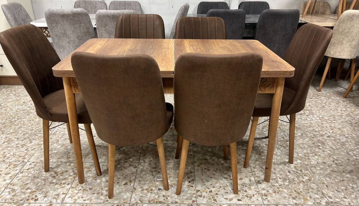 ميز طعام 4 كرسي و6 كرسي
سلايت✨✨✨✨
رجل خشب زان يتحمل اوزان ثقيلة
المنشأ تركي الأصلي 
6كراسي 
قياس 140× 80
بعد التكبير 170 سم 
ارتفاع 75سم 
✨✨✨✨✨✨
4كراسي قياس 120*80
ارتفاع 75 سم 
للحجز والاستفسارات مراسلة الصفحة✨
🚕🚕🚕🚕🚕
تتوفر خدمة توصيل
كافه محافظات العراق


**إذا كنت صاحب هذا الإعلان وتريد حذفه لأي سبب، رجاءا أرسل رسالة إلى الدعم الفني**