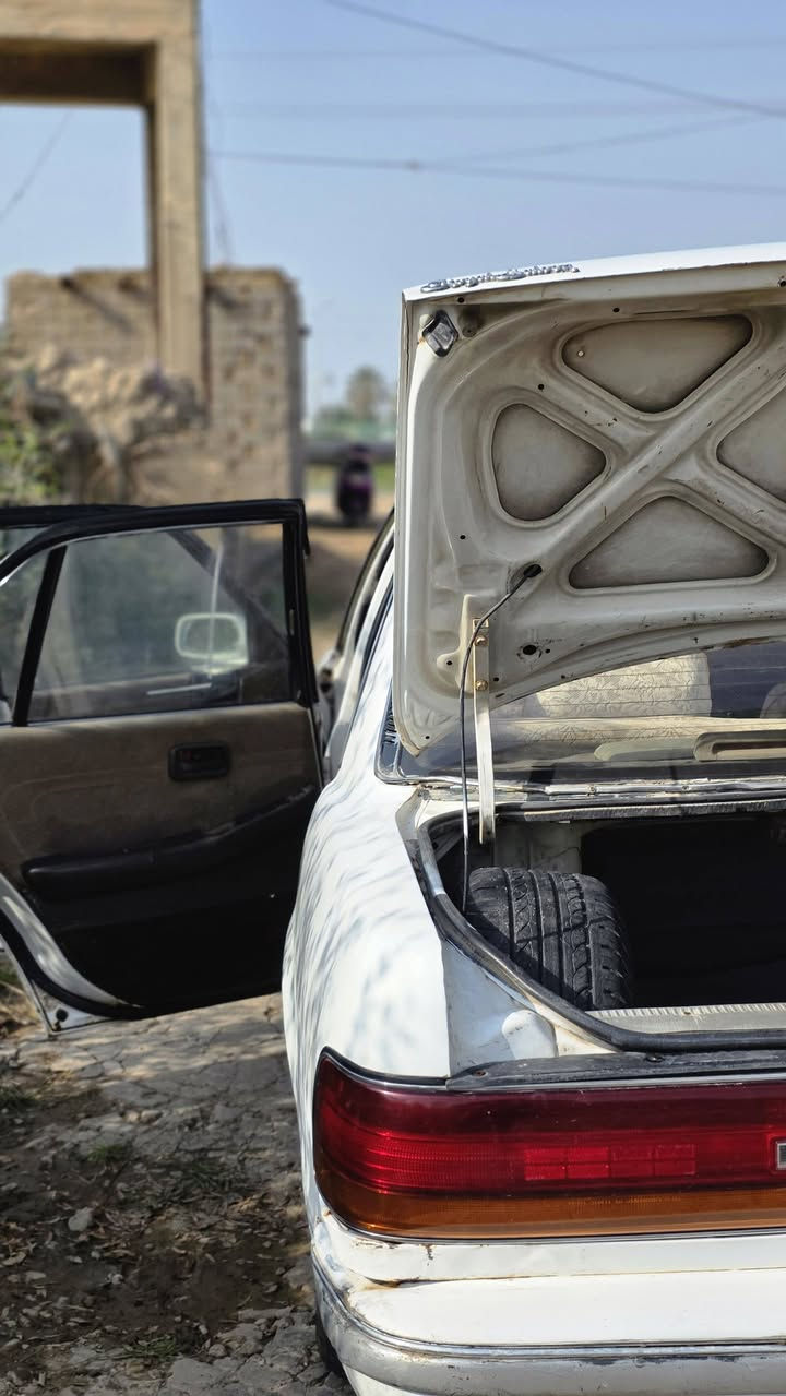 السلام عليكم اكروسيدا للبيع سياره جديده 
مكينه كير جدد حداديه ٨٠ /١٠٠ طخم تاير ويل عادي داخل حلو ومرتب .رقم بغداد انكليزي ..مداور ثاني يوم مكان ذي قار الشطره ..السعر ٤٨ وبيها مجال للشراي 
رقم الهاتف *********** بيك خير وتدلل
