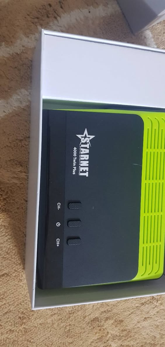 ستار نت 4000 توين بلاس
بي إشتراك فور ايفر لمدة سنه 
وvip  
السعر 175

يوجد توصيل محافظات


**إذا كنت صاحب هذا الإعلان وتريد حذفه لأي سبب، رجاءا أرسل رسالة إلى الدعم الفني**