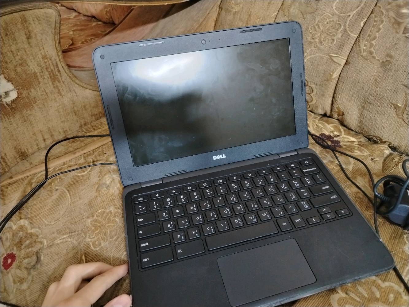 السلام عليكم ورحمة عندي لابتوب ديل كروم بوك كامل ملحقات جهاز راقي للدراسه وللتصفح و للاطفال سعره 25 الف مستعجل على البيعه تره جهاز نظيف اذا تريد المواصفات الكامله راسلني على الواتس اب وبيك خير وتدلل العنوان بغداد المعلمين