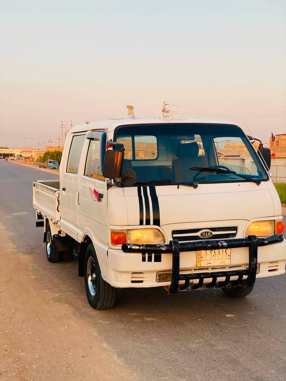 السلام عليكم للبيع كيا موديل 1996 مكفوله كير ومحرك وباور وبم وشاصي ورقم شاصي واضح رقم بابل الماني 
ا
السعر ب58$وبيه مجال مكان السياره بابل الحمزه الغربي 
للتصال *********** سس
