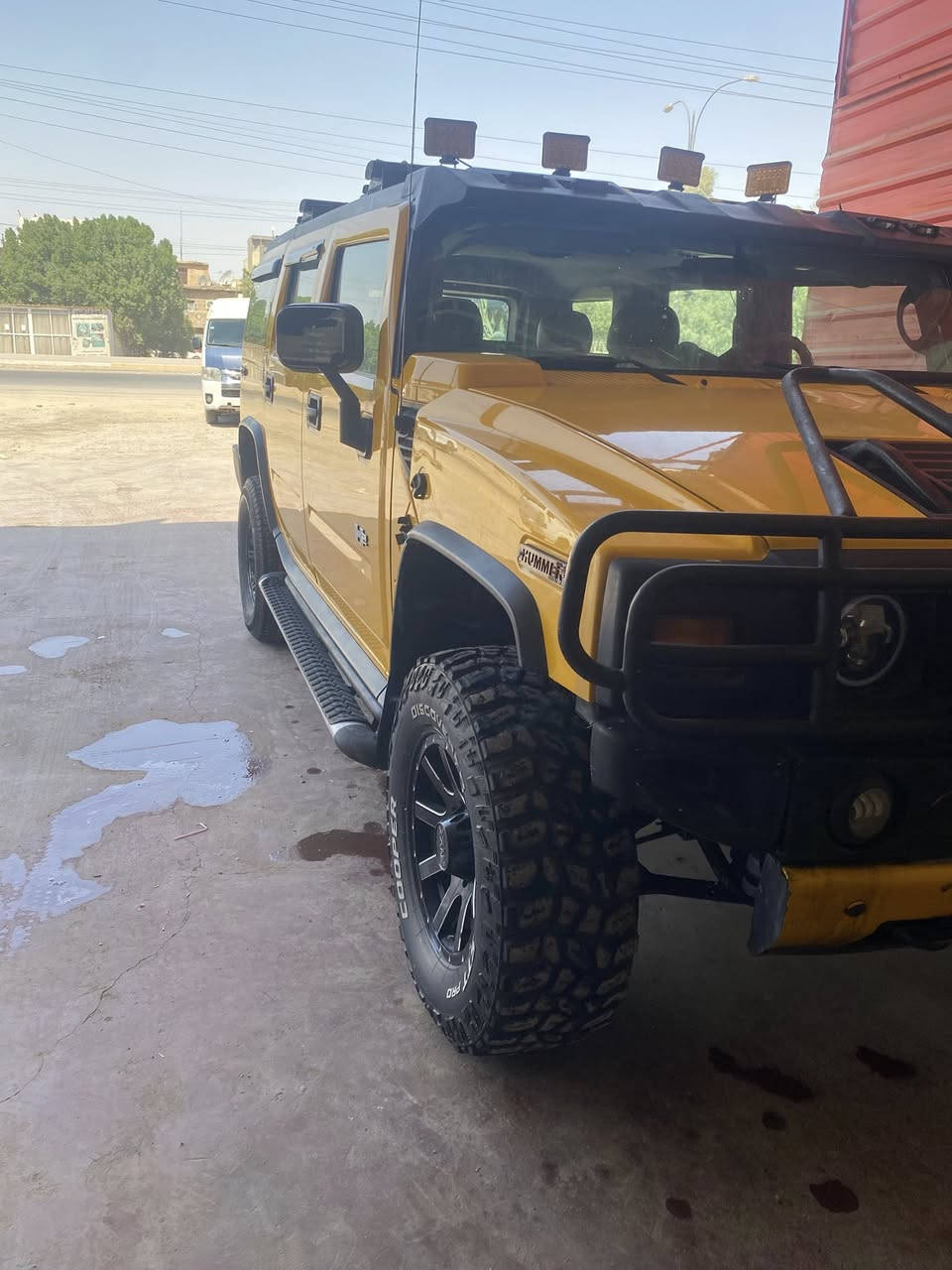 السلام عليكم لبيع  همر اج 2 مكفوله بسمي رقم بغداد بدون حادث السعر 185 لاستفسار *********** مكاني بغداد
