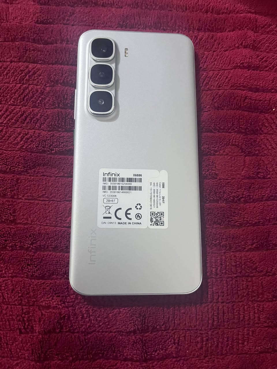 سلام عليكم جهاز انفنيكس هوت 60 برو بلس جهاز مكفول من كلشي ذاكرة256 كامل ملحقات بل ببجي 60 وبغير العاب 120 جهاز اخو جديد للمراوس فقط بايفون شعدك نزل مكاني كربلاء


**إذا كنت صاحب هذا الإعلان وتريد حذفه لأي سبب، رجاءا أرسل رسالة إلى الدعم الفني**