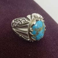 خاتم فيروز • قياس ٢٨ • ٢٣ غرام