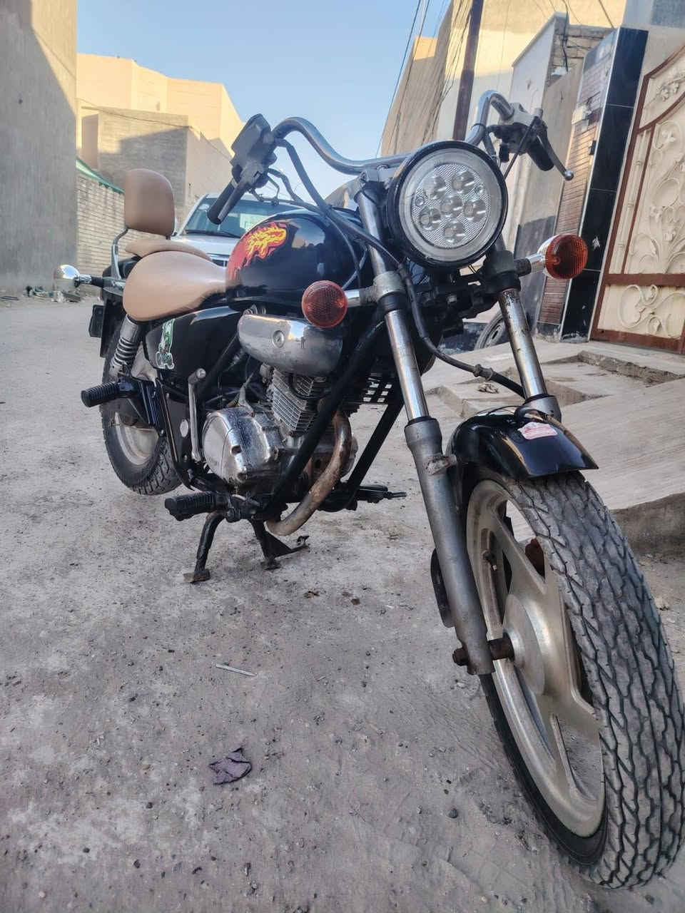 دراجة دايلم تمساح للبيع او المراوس دراجة حلوة وجاهزة ومجفته جديد
كهربائياتها كلها شغاله 
السعر 550 وبيها مجال
للأستفسار ***********
