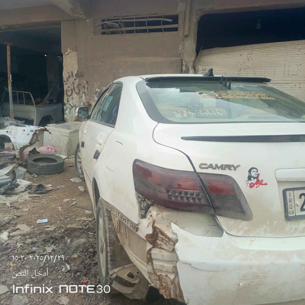 سلام عليكم سياره تعرضت لحادث تباع عله وضعهه موديل ٢٠٠٧ خليجي تحويل  مباشر سابقن مكفوله سعر ٦٠ وبيهه ***********مجال قليل مكانهه فلوجه
