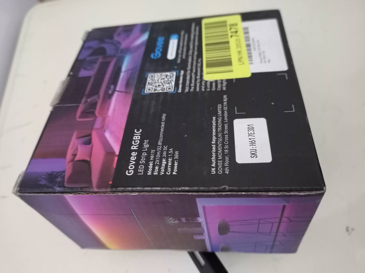 السلام عليڪم
نشرة rgb ic الي تصير متحركة مو ثابتة بيها بكرتين كل بكرة 10m يعني مجموعهن 20 متر 
سعرها 35 الف قفل
ما مستخدمة فقط مفحوصة 
مكاني بغداد الرصافة الثانية توصيل مفيش 💕


**إذا كنت صاحب هذا الإعلان وتريد حذفه لأي سبب، رجاءا أرسل رسالة إلى الدعم الفني**