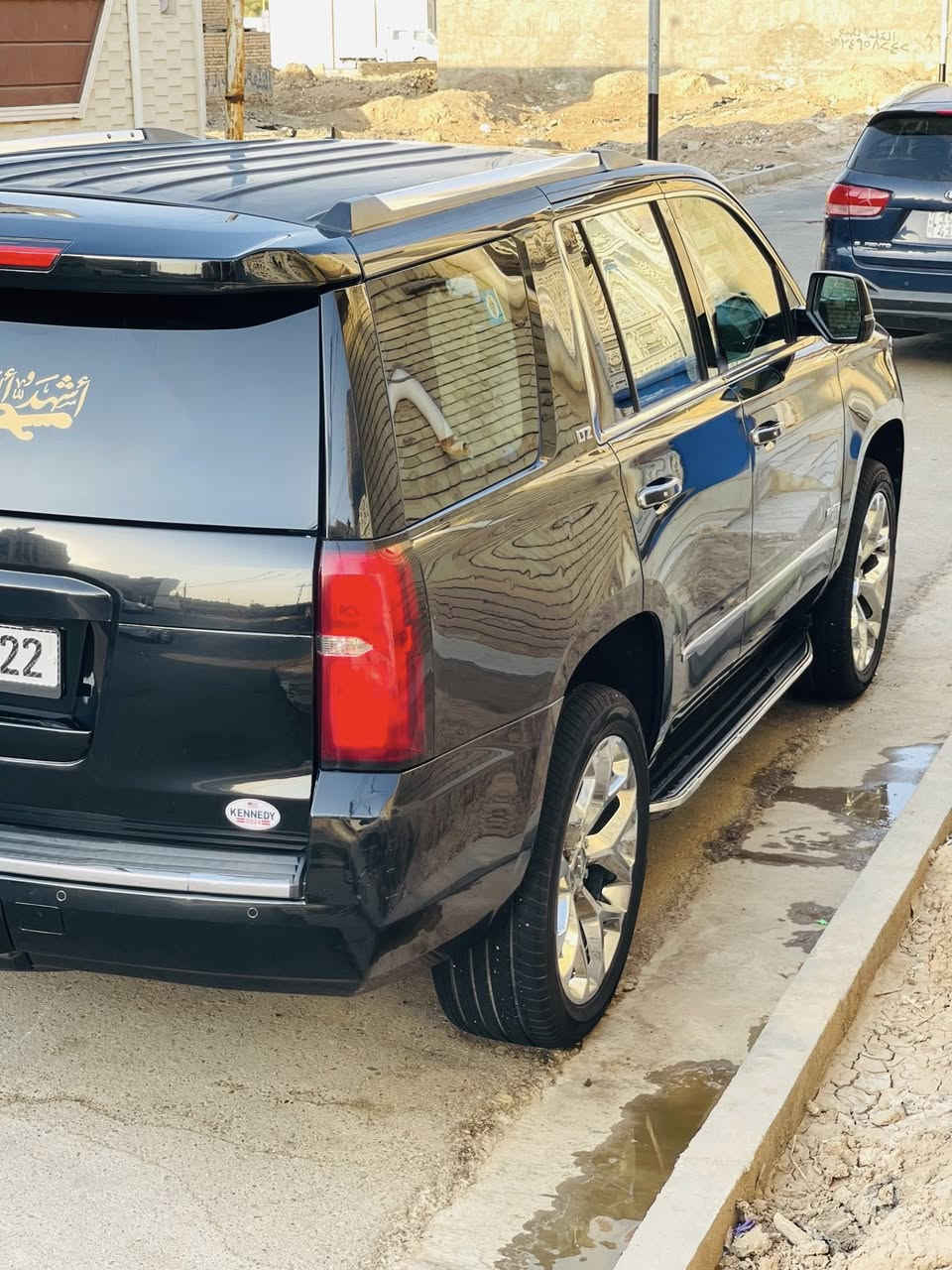 السلام عليكم تاهو للبيع او مراوس موديل 2015 LTZ VIP داخل ملكي منفصل فول مواصفات1/1  للبيع ‏  /LTZ. CHEVROLET   

المواصفات                       
فول مواصفات ١/١
٨سلندر /5300
سلايد(فتحة قمارة)
كراسي جلد اصلي
كراسي اثنين كهرباء
كراسي هزار(عند اقتراب السيارة من اي شي)
كراسي خزن(ميموري)
كراسي(تدفئة+تبريد)
كراسي خلفية كهرباء
كراسي خلفية تدفئة
تبريد خلفي شاشة
رادار
سائق آلي
كروس سرعة
داتا شو DATA SHOW
خمس بصمات
فول تحكم استيرن(جهتين امامي+جهتين خلفي)
استيرن كهرباء
استيرن تدفئة
شاشة عرض الاعطال
صندوك كهرباء(شفط)
فتح صندوك تلقائيا عن طريق القدم(صندوك جلاق)
نظام السير على الخط
دبل كير(عادي+اوتوماتيك)
دبل حساس(امامي+خلفي)
نظام تحكم بمستوى الضوء الداخلي
مانع تزحلق
پدل كهرباء(تحكم كهربائي بالبريك والبانزين)
نظام فتح الابواب لاسلكياً
فور ويل
شاشة امامية كبيرة اصلية
شاشة خلفية DVD اصلي 
كامرة خلفية 
تشغيل عن بعد
قاصة سرية
دوسات كتابة CHEVROLET
اشارة بالمري
مري كهرباء(شفط)
لايت عدسة زنون
لد امامي
سستم_صوت
داتاشو كبيره 
 
موصفات بعد معروفه هيه اعلى فئة

سياره فقط بيها بارد بل جاملغ الكدام وشويه جراد بنيد وقماره 
رقم بغداد دولي ب اسمي السياره ماشيه 200
__________________________________
🌇 مكان السياره العماره ميسان    / سعرها  /  340$ بيها مجال رقمي 👇
‏***********
