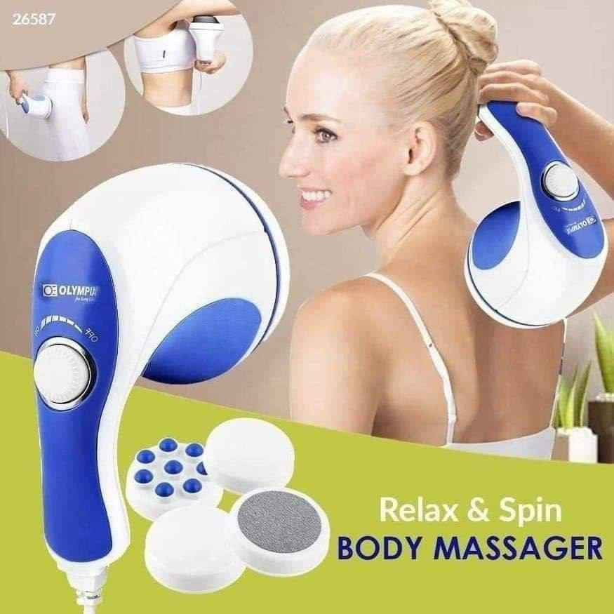 🌸 جهاز المساج من Relax & Tone 🌸
🌸 يستخدم لشد الترهلات والسيلوليت بعد الرجيم ولازالة اثار الولادة
🌸 يستخدم لألام الرقبة والظهر والكتفين ويستخدم لعمل مساج وريلاكس للجسم
🌸 يستخدم لتدليك القدمين وتنظيفها 
🌸 جهاز أنيق وخفيف الوزن. 
🌸 يعمل على تخسيس الجسم والتخلص من الوزن الزائد مع استخدام كريمات التخسيس مثل كريم التخسيس الحار او كريم الزنجبيل او كريم شد الجسم. بغداد, العراق


**إذا كنت صاحب هذا الإعلان وتريد حذفه لأي سبب، رجاءا أرسل رسالة إلى الدعم الفني**