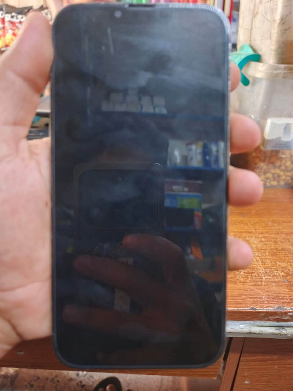 سلام عليكم ١٣بروًماكس بطاريهً مبدل شاشه مبدل كامرات مبدل فيس إيدي واكف سعر ٣٩٠ بي مجال للطيبين ***********
