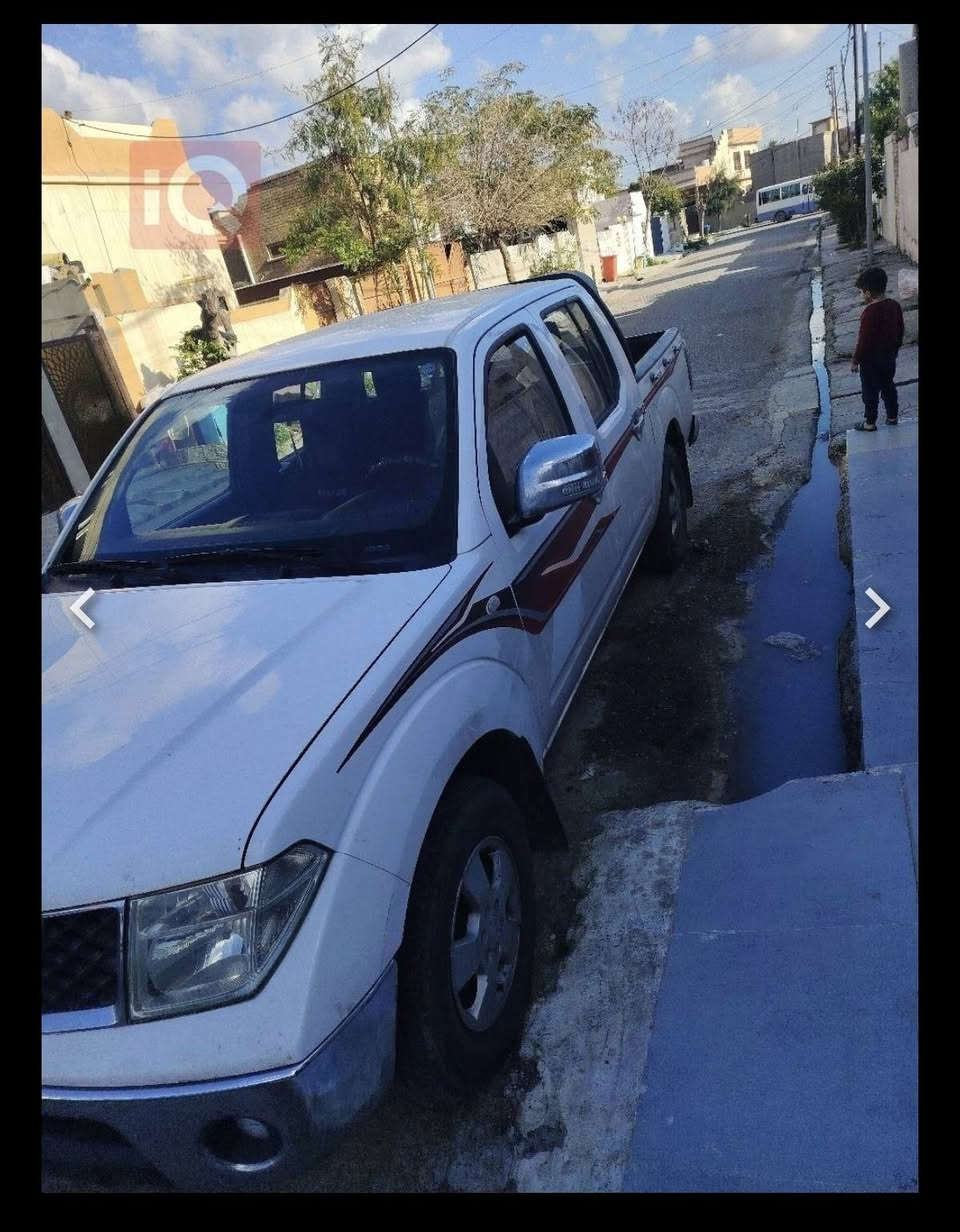 سياره  نيسان نافارا موديل 2009  سياره نضيفه مكينه كبس ما مفتوح بيه قطعتين صغير بدون صبغه  رقم سلمانيه   دواخله نضيف والسياره نشطه ماشاءالله عليه السعر 110 ورقه بيه مجال هم عنوان كركوك ا
الرقم ***********
ال شراي يخابرني
