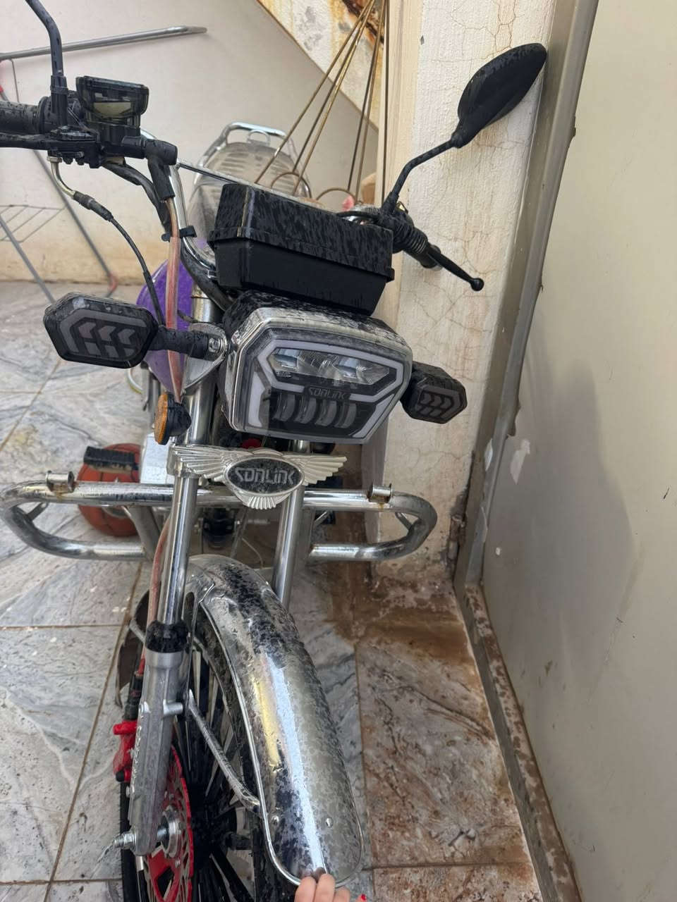 السلام عليكم ماطور صولنك  موديل 2025برغي مناقصا دهن الشركه بعده بي طالع بي قليل جدا السعر 780وبي مجال بسيط مكاني تكريت 
وهاذا رقمي ***********
