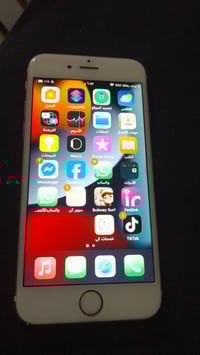 ايفون 6s بطاريه:100 مبدل  شاشه اصليه ذاكره 64 بصمه تشتغل  سعر 80 بي مج...